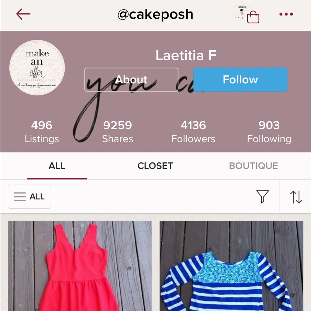 Don’t shop with @cakeposh